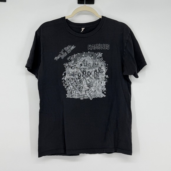 Alstyle Other - Vintage Ramones Rock n Roll High School T Shirt Single Stitch Fade Size‎ M